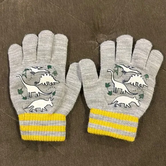 Oshkosh dinosaur gloves size 4-14