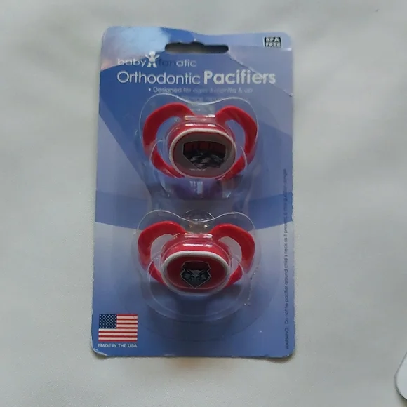 Baby‎ Fanatic Red Orthodontic Pacifiers