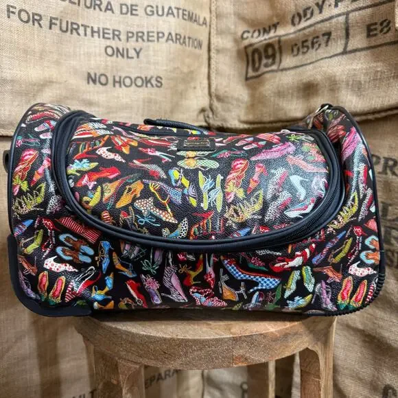Sydney Love Stepping Out Rolling Duffel Bag Carry On Luggage Overnight Travel
