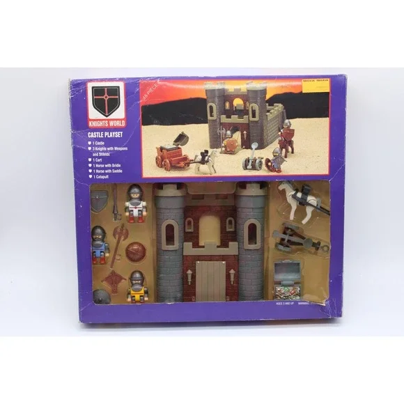 1992 Knight's World Castle Playset NEW Toys 'R Us VTG Sealed