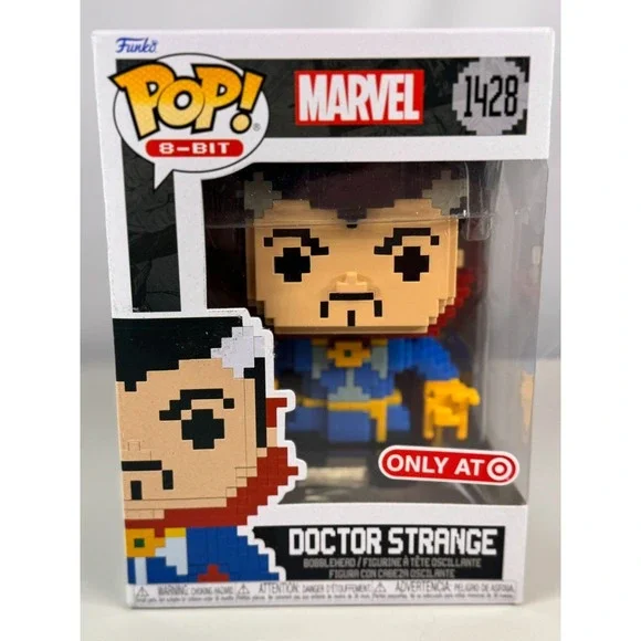 Funko Pop 8-Bit Doctor Strange Vinyl Figure Exclusive #1428