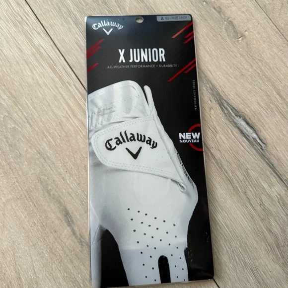 Callaway White Mittens Accessories