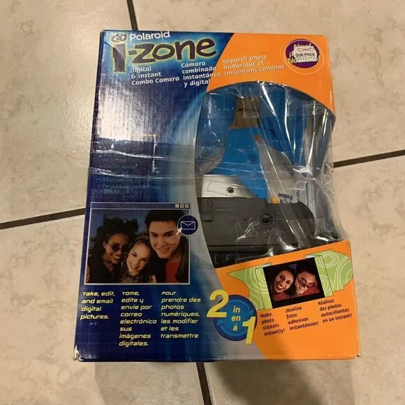 Polaroid i-Zone Digital & Instant Combo Camera- Open Box