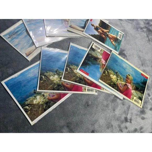 Vintage Magnetic Photo Sleeves Pictures Easy Slide Display Pockets Lot of 10 NEW