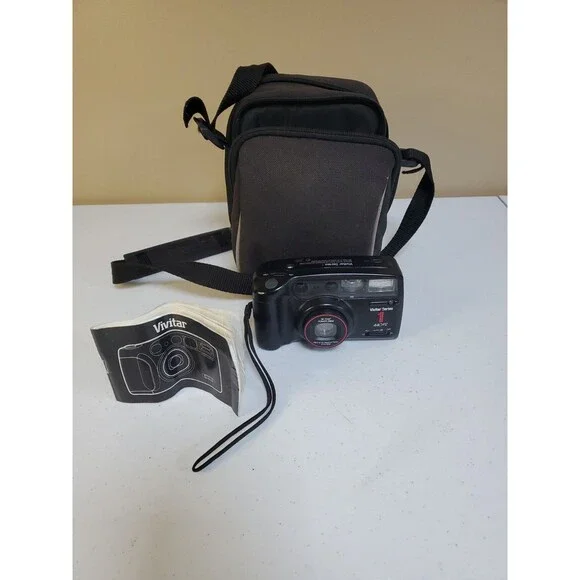 Vivitar Series 1 440 PZ Power Zoom 38-70mm AF Point & Shoot Film Camera Read