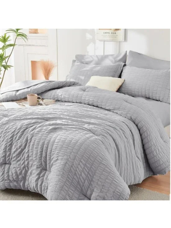 Light Grey Full Size Comforter Set