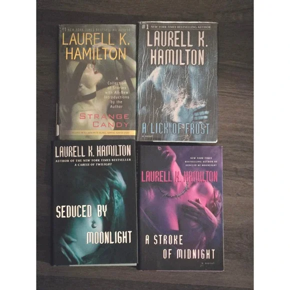 Laurell K. Hamilton Book Bundle‎ (4 Hardcover Titles)