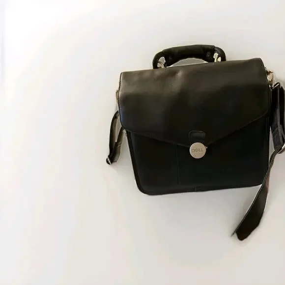 DELL LEATHER SUITCASE
