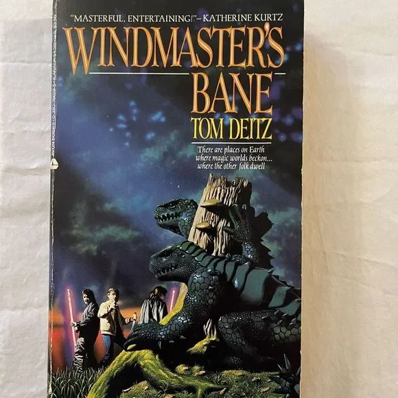 Windmaster's Bane by Tom Deitz Fantasy Fiction Small‎ Paperback Book Novel