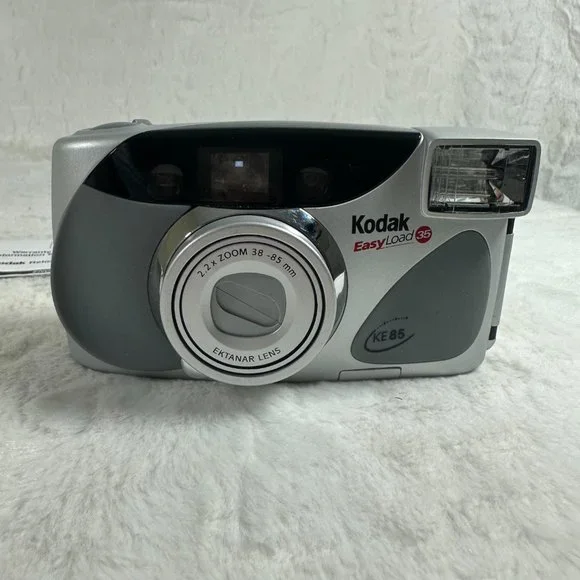 Vintage Kodak EasyLoad 35 KE85 Zoom Point And Shot 35mm Film Camera w/ manuals