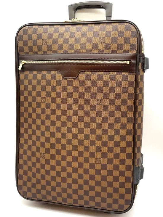 Auth Louis Vuitton Damier Ebene Pegasus 55 Carry-on Suitcase
