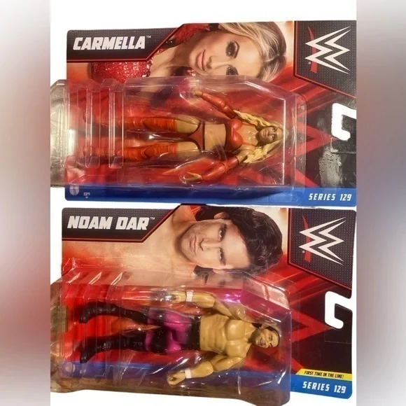 Mattel WWE Carmella & Noam 6'' Action Figures