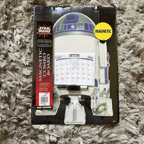STAR WARS EPISODE 1 COLLECTORS EDITION 20 MONTH CALENDAR MAY 1999-DEC 2000