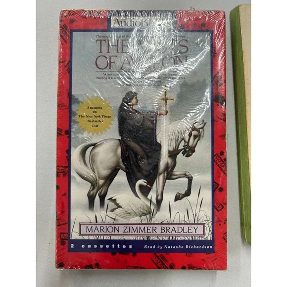 The Mists of Avalon Marion Zimmer Bradley‎ 1995 Abridged Fantasy Time Warner
