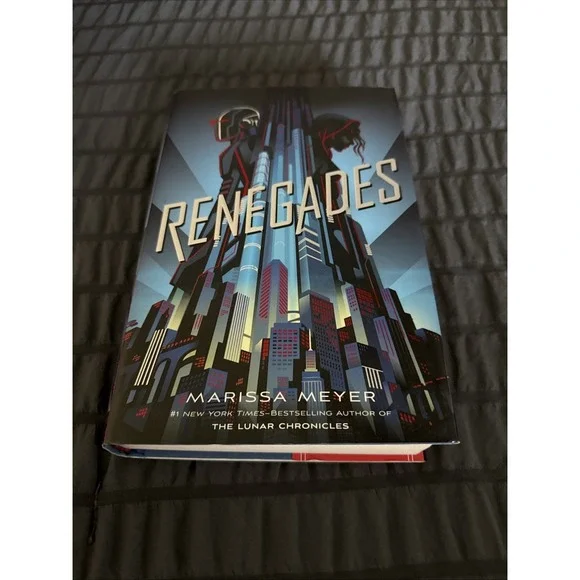 Renegades by Marissa Meyer (2017, Hardcover) First Edition Box A