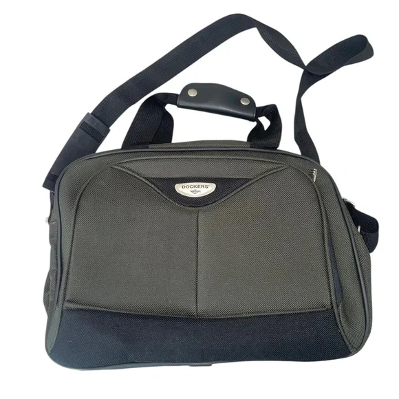 Dockers Carryon Green Adjustable Strap Bag