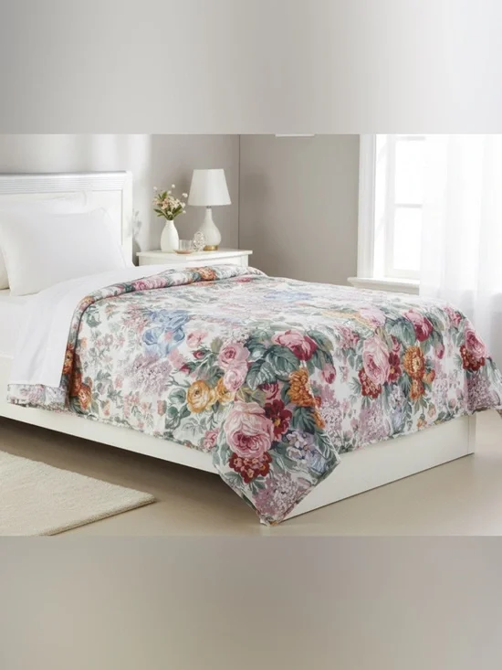 Rare Vintage Ralph Lauren Allison Floral Twin Comforter cottage core