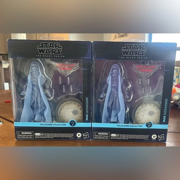 Star Wars The Black Series Holocomm Collection Mae (Assassin) Action Figure (6”)