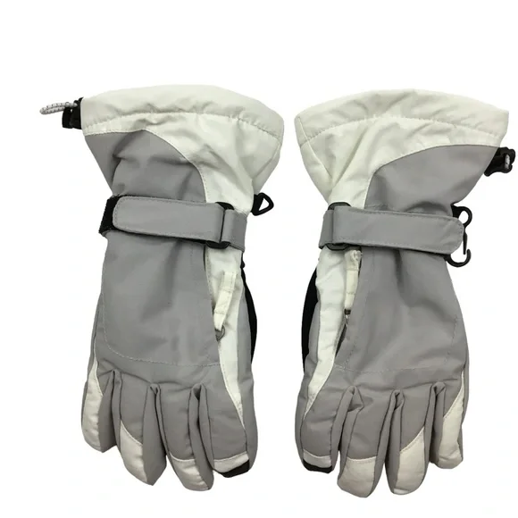 Land’s End Squall Girl’s Ski Snow Zip Pocket Gloves Small
