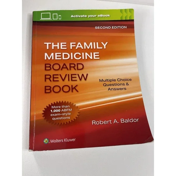 Family Medicine Board Review Book: Multiple Choice Questions & Answers: Print +