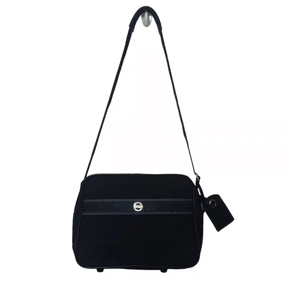 Vintage Jaguar Black Travel Carry On Luggage Bag Shoulder Tote Extendable w/ Tag