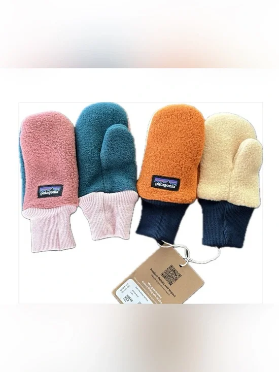 Patagonia Baby Pita Pocket Mitten 2 Pairs 3-6 Month Infant