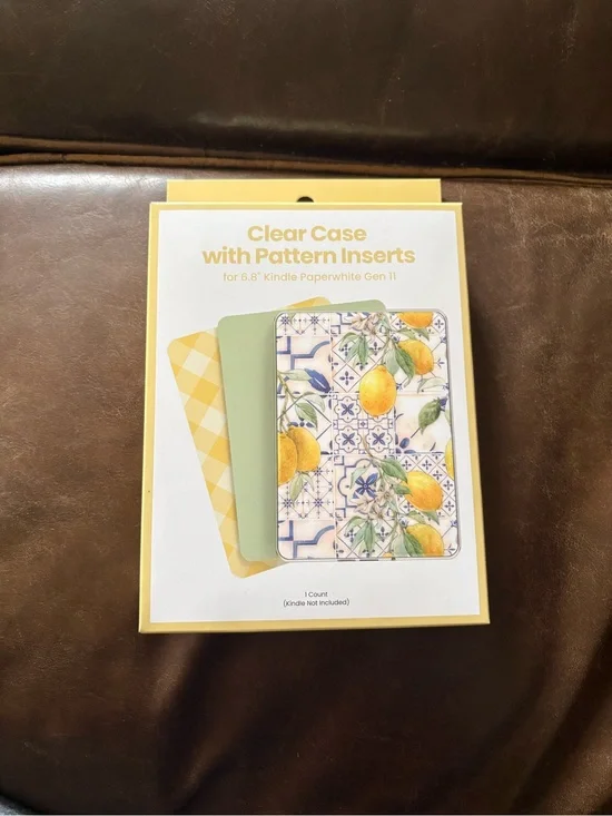 Clear Case with Pattern Inserts for 6.8