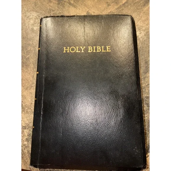 ✝️ Holy Bible King James Version Giant Print Reference Edition Nelson 881c 2003