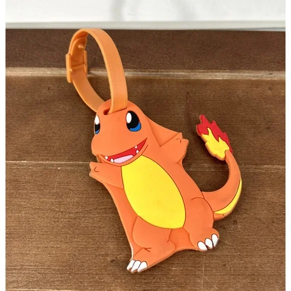 Pokemon Charmander Flexible Bag‎ Luggage Tag ID