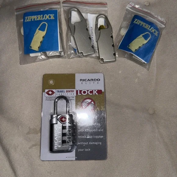 Ricardo EliteGear Travel Sentry dial Combination Lock TSA Accepted 4 Others 4471