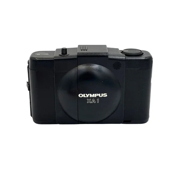 Olympus XA1 35mm Film Camera Black Compact D.Zuiko 35mm f/4 Lens with Manual