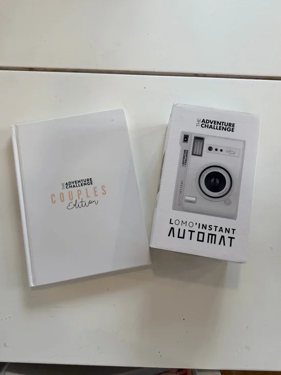 The Adventure Challenge Couples Edition + Lomo'Instant Automat Camera in White