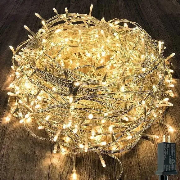 300LEDChristmas String Lights Outdoor, Waterproof Christmas Decorations