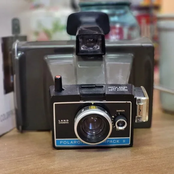 Vintage Polaroid Colorpack II Land Camera, 1970's with Original Box and Manual