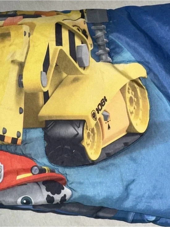 Home. Bedding. Paw Patrol Yellow Construction Vehicle Kids Comforter