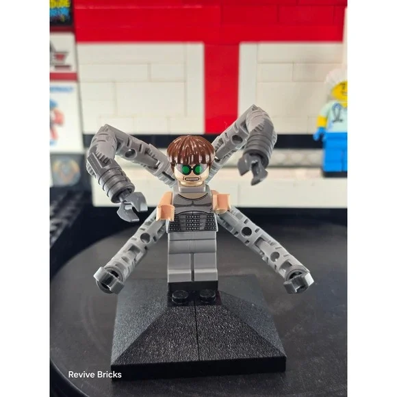 Marvel - spd016 - Dr. Octopus (Otto Octavius) / Doc Ock, Light Bluish Gray Torso