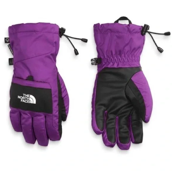 New The North Face Montana Futurelight Ski Touchscreen Gloves Youth Sz Large