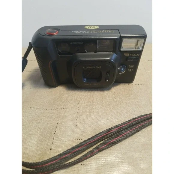 Fuji DL-250 Tele 34mm-53mm Camera Fujinon‎ Lens Auto Focus Untested