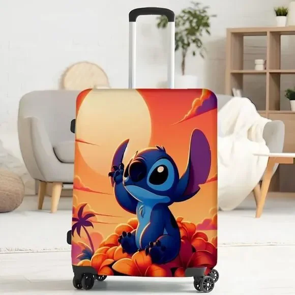 NWT Gorgeous Stitch Hawaiian Sunset Sz M 21”-22” Suitcase Luggage Elastic Cover