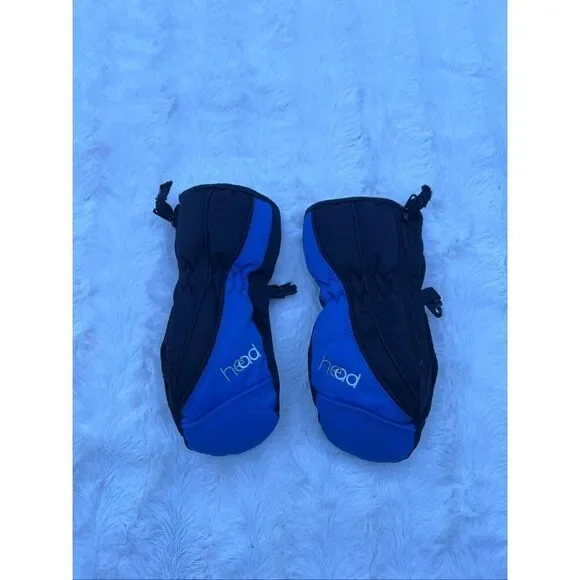 Head Outlast XXS Toddler Blue/ Black Winter Mittens