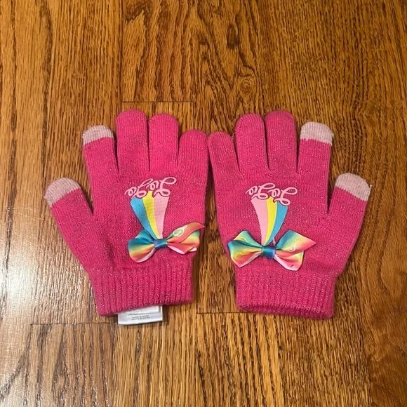 Nickelodeon Girl’s Jojo Siwa Pink Mittens
