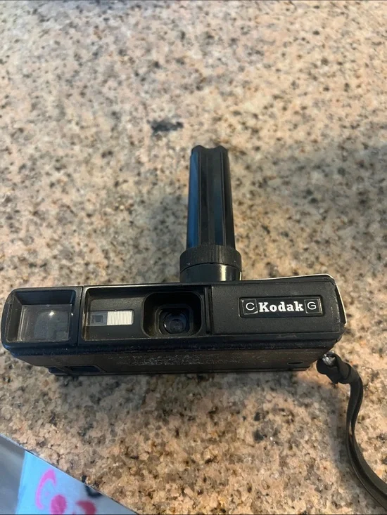 Vintage Kodak Pocket Film Camera w/ Flash Module Untested