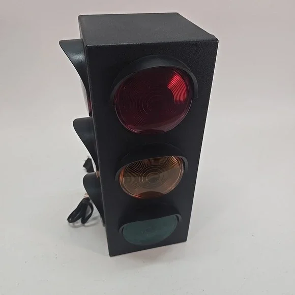 Flashing Traffic Light Decoration Table Lamp Lights Strobe 1 Light Needs Replace