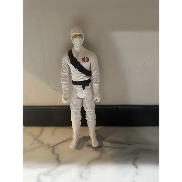 GI Joe Retaliation Storm Shadow 12” Figure 2012 Hasbro White Ninja