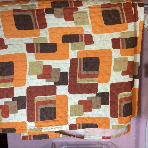 Mid century full comforter