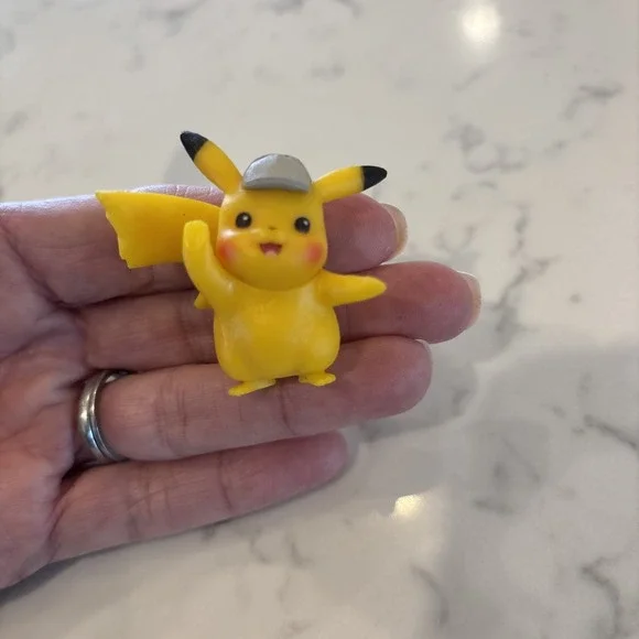 Pokemon Detective Pikach 2 In Mini‎ Figure Wicked Cool Toys Loose From Multipack