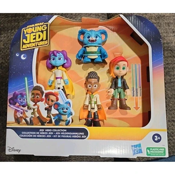 Star‎ Wars Young Jedi Adventures Jedi Hero Collection 4pk. (F)