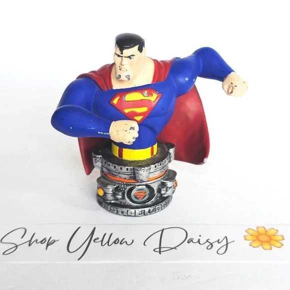 Superman Paperweight Bust Justice League Cartoon Network Figure Statue - 1254‎