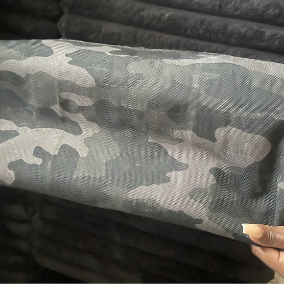 Banana Republic camouflage weekender bag