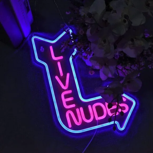 🆕Neon Sign Art Light LED with Dimmer for Bedroom Hotel Pub Cafe Wall Decor